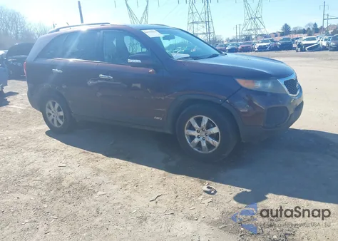 2013 Kia Sorento Lx V6 из США, поврежденный, VIN 5XYKTDA22DG336689